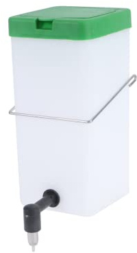Toyvian Bebedero para Conejos Automático Sin Goteo Herramienta para Beber Materiales Seguros 1l Dispensador De Agua para Mascotas Pequeño Uso Doméstico