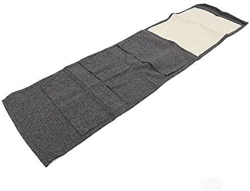 Chrees Alfombrilla Rascadora para Gatos, Protector de Tela para sofá y Puertas de Madera, con Funda Duradera para Arañazos de Mascotas, Protector de Muebles Fácil de (Estilo de Puerta Trasera