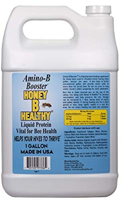 Amino-B Booster 1 Gallon Jug, Liquid Protein Vital for Bee Health