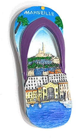 Beichi - UDC - PEC AS de Coeur - Magnet Marsiglia - Colore Casuale - Ceramica - 1 Unità - Affascinante