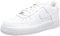 Nike Air Force 1 Le (GS), Scarpe da Basket, White/White, 38 EU