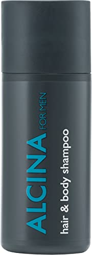 ALCINA for men hair & body shampoo - 1 x 50 ml - Für ein erfrischendes Gefühl und milde Reinigung