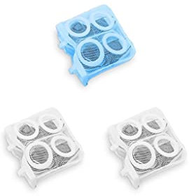 3 Set of Washing Machine Shoe Bag Portable Hanging Laundry Underwear Clothes Cleaning Protective Mesh Bags Accessories Travel