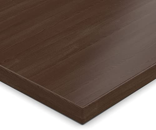 AUPROTEC Dekorplatte 19 mm Eiche Piemont Mokka 30x40 cm – rundum ABS-Kante, pflegeleicht & robust für Regale, Möbel, Innenausbau