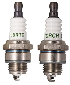 TORCH 2pcs L8RTC Spark Plug Solid Terminal Replacement for Champion RCJ6Y, Kawasaki 920702115, OEM