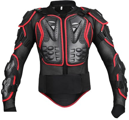 M&Catree Veste Armure Moto Blouson Motard Gilet Protection Équipement de Moto Cross Scooter VTT Enduro Homme Femme