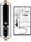 Chauffe-eau électrique instantané 220 V 3500 W - Mini chauffe-eau instantané intelligent avec affichage de la température - Convient pour salle de bain, cuisine