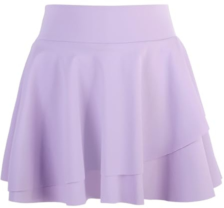 Bezioner Jupe Tennis et Shorts Fille avec Short Intérieur et Poches, Taille Haute de Golf et Sport pour Enfant