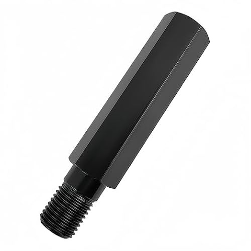 Rallonge de Couronne de Forage de 400 mm avec Raccord UNC de 1 1/4 pouce, Rallonge de Levier de Vitesses Polyvalente pour Forets Diamantés et Carotteuses