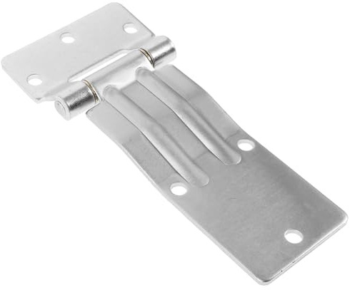 WRITWAA Charnière Métallique Pliable pour Porte de Camion 210 MM Charnières de Porte Arrière Camions Solide en Métal Accessoire Poids Lourd et Remorques