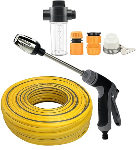 Idropulitrice ad alta pressione, con ugelli, antiscivolo, idropulitrice per dettagli auto, per esterni, marciapiedi, vialetti, aiuole, lavaggio veicoli