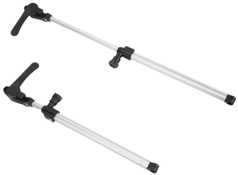 Varilla de soporte para ventana telescópica de aluminio de 310 a 435 mm compatible con remolque de autocaravana RV