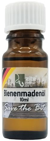 Zite Fishing Bienenmadenöl 10 ml - Natürlicher Lockstoff - Unwiderstehlichers Lockmittel für Fische - Forellen-Booster für Teig-, Natur- und Kunstköder
