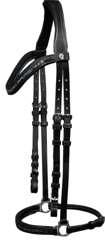 WALDHAUSEN Island Trensenzaum Ice, schwarz/blau