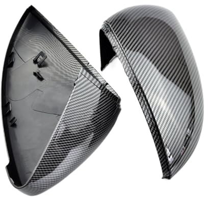 Spiegelkappen Seitenspiegelkappen Kappen Rückspiegel Fall Abdeckung Für VW Für Golf Für MK7 7,5 Für GTI 7 Für 7R Auto Zubehör Seitenspiegelkappen