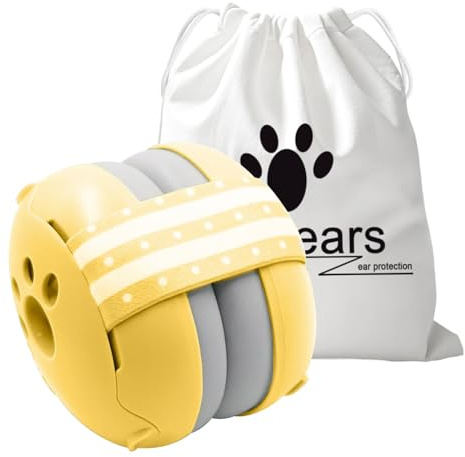 Tarleys Protections auditives pour bébés et enfants de 0 à 36 mois - Réduction du bruit de 27 dB - Casque anti-bruit pour bébé - Cache-oreilles anti-bruit avec sac de transport - Cache-oreilles
