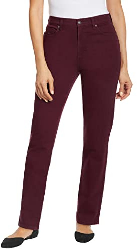 Gloria Vanderbilt Damen Amanda Stretch Denim Jeans, Huckleberry, 38 Kurz