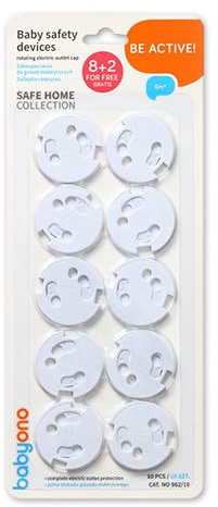 Kontaktsicherung Steckdosensicherung Rotationsstopfen 10pcs BabyOno