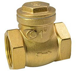 Rückschlagventile DN15 / DN20 / DN32 Gewinde-Rückschlagventil Messing 1/2 3/4 1 Zoll BSPP Hochdruck-Wasserrohr-Rückschlagventil PPR 1 Stück(3/4Inch)