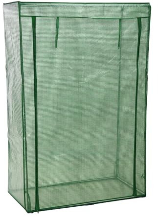 Well Home Invernadero de Tomate 100x50x150cm con Marco de Hierro en Color Verde