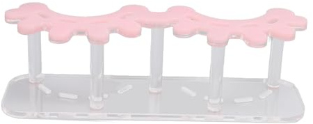 Porte-Pinceau, Porte-Cils Case de Cils Porte-Cils Support de Pinceau 8 Trou Rose épaissis en Plastique de Cils en Plastique Tweezers pour le Salon de beauté