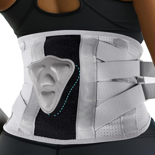 HPOMAC Back Brace for Adults, Thin Breathable Lumbar Support Belt