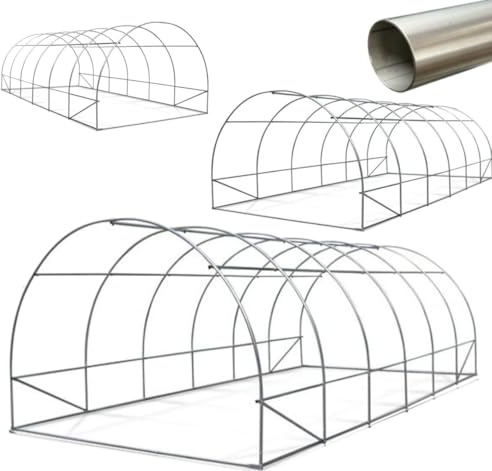 Struttura a tunnel 3x6m universale ad arco in acciaio per serre box ombreggianti riparo antigrandine magazzino deposito