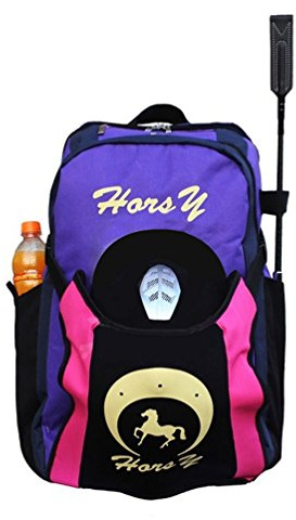 TentHome Professional Horse Riding Boot Bag Helmet Bag Parent-Child Equestrian Horse Riding Backpack with Hat compartment