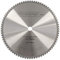 HM - Hoja de sierra circular (355 x 25,4 mm, 80 dientes, universal, para metal y plástico, carburo de tungsteno, para muchas aplicaciones diferentes)