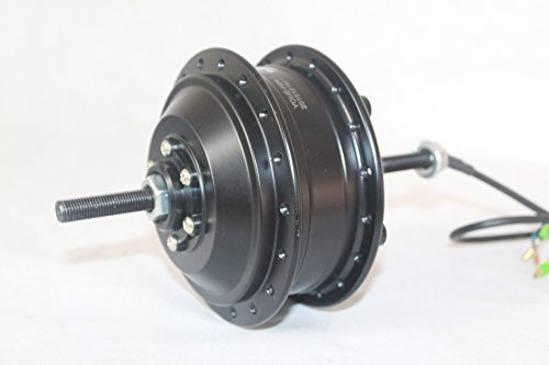 24 V, 36 V, 48 V, 250 W, Elektrofahrrad, Hinterrad, Hinterrad, bürstenlos, Speichen Elektromotor, Achse mit Lenkrad (24 V, 250 W)