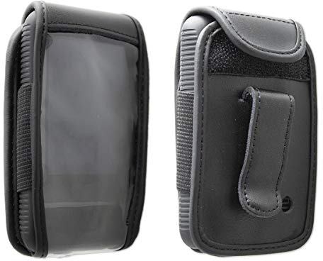 caseroxx Ledertasche für Dexcom G6 | Hochwertige Tasche mit Gürtelclip zum sicheren Tragen am Gürtel, aus Echtleder
