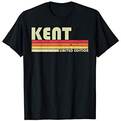 KENT Gift Name Personalized Funny Retro Vintage Birthday T-Shirt