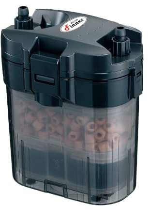 Finnex PX-150 Compact Aquarium Canister Aquarium Filter, up to 30 Gallons, 3 Stage Media Plus Flow Valve