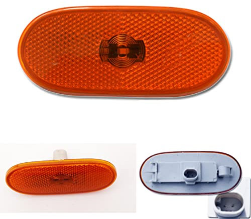 The Wing Mirror Company Mercedes Sprinter Side Amber Orange Marker Lens Light Reflector LED 2013-2018