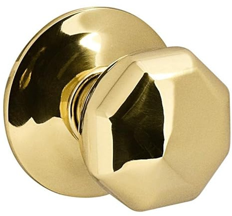 BYP Pomo puerta diamante ø70 pulido brillo