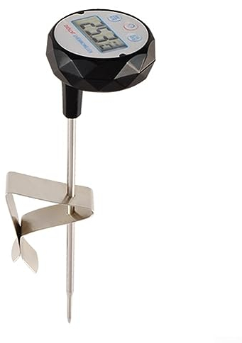 kitchenCraft Milk Thermometer,Kitchen Electronic Thermometer Hand Brewed Coffee Water Milk Temperature
