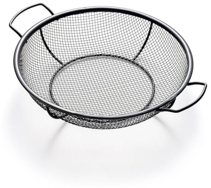 Outset Grill-Bratkorb mit Griffen, antihaftbeschichtet, flach, 30,5 x 38,1 x 7,6 cm