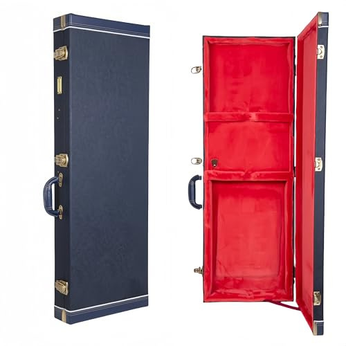Crossrock Relief Series-CRW630-Cassa elettrica in legno con superficie altamente strutturata, imitazione visone pile, chiusure in acciaio inox