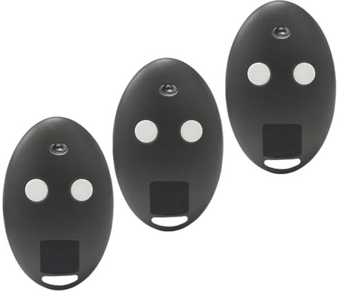 Tor-Fernbedienung, Garagentor-Fernbedienung, 3 Stück Fernbedienung MITTO2- Mitto2 M 2-K 433 MHz Rolling Code für automatische Tore