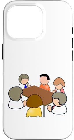 Meeting in The Conference Room Boardroom Meeting Office Case for iPhone 16 Pro