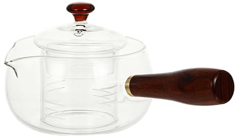 HOLIDYOYO De Borosilicato Infusor Desmontable Práctica Para Preparar y De Limpiar