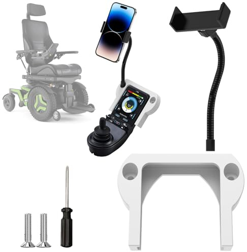 WSBXBB Support de téléphone pour fauteuil roulant Permobil (modèles : CJSM 2)