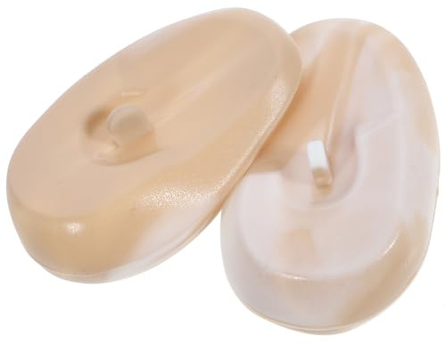 CRAFTHROU Cuffia per Orecchie in Silicone per Protezione Durante la Colorazione Chioma, Copertura Resistente e Confortevole per Saloni e Uso Professionale