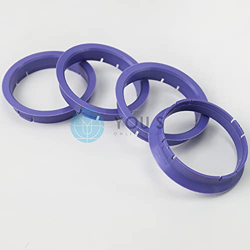 4 x ZENTRIERRINGE DISTANZRING für ALUFELGEN R10 64,0-60,1 mm Alloytec, ASA, ICW, RH Alurad, Smoor, X-Tra Wheels