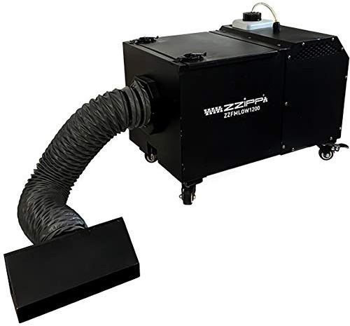 ZZIPP Low Fog Machine à fumée faible densité, 1200 W