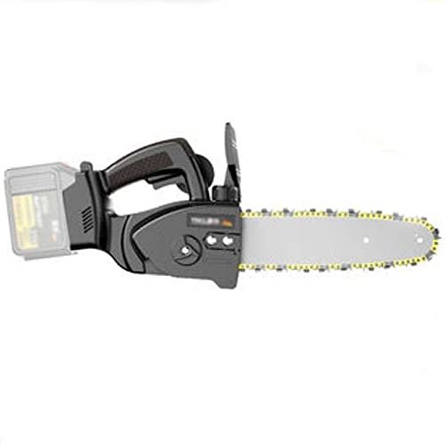 Mini Chainsaw 10-Inch Cordless Electric Portable Handheld Pruning Saw Tree Branch Pruner Shears Tool for Garden Tree Trimming Wood Cutting,10 sections 29800mh 1 electricity 3 chains 1 charger