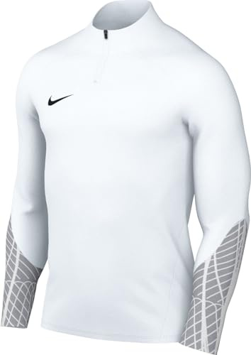 Nike DR2294-100 M NK DF STRK23 DRIL TOP Sweatshirt Herren White/Wolf Grey/White/(Black) Größe M