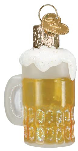 Old World Christmas Gumdrops Mini Mug of Beer Glass Blown Ornament for Christmas Tree