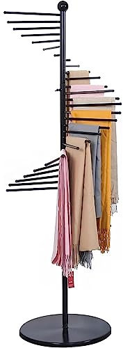 Schalhalter-Organizer – der ultimative spiralförmige Kleiderständer für Gürtel, Schals und Hijabs – idealer platzsparender Kleiderständer für Zuhause und Geschäft