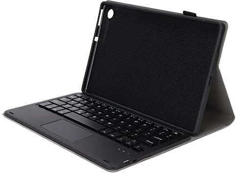 Luocute Teclados de Computadora Teclado Extraíble sin Cables, Funda de Cuero PU con Panel Táctil para M10 FHD Plus 10.3in X606F, Ligero y con Buena Duración de Batería de 100 Horas,